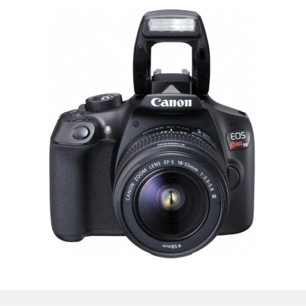 Canon EOS Rebel T6 DSLR Camera